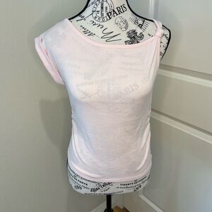 Cotton On Size Medium Light Pink A-Symmetrical Top